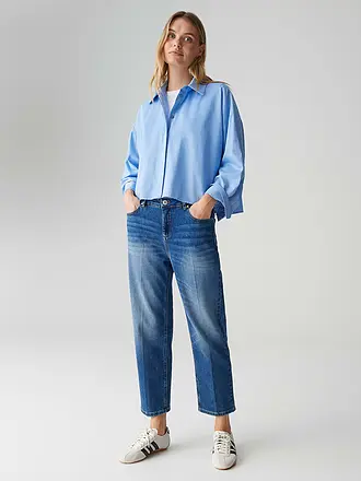 OPUS | Bluse FUNDRA | blau